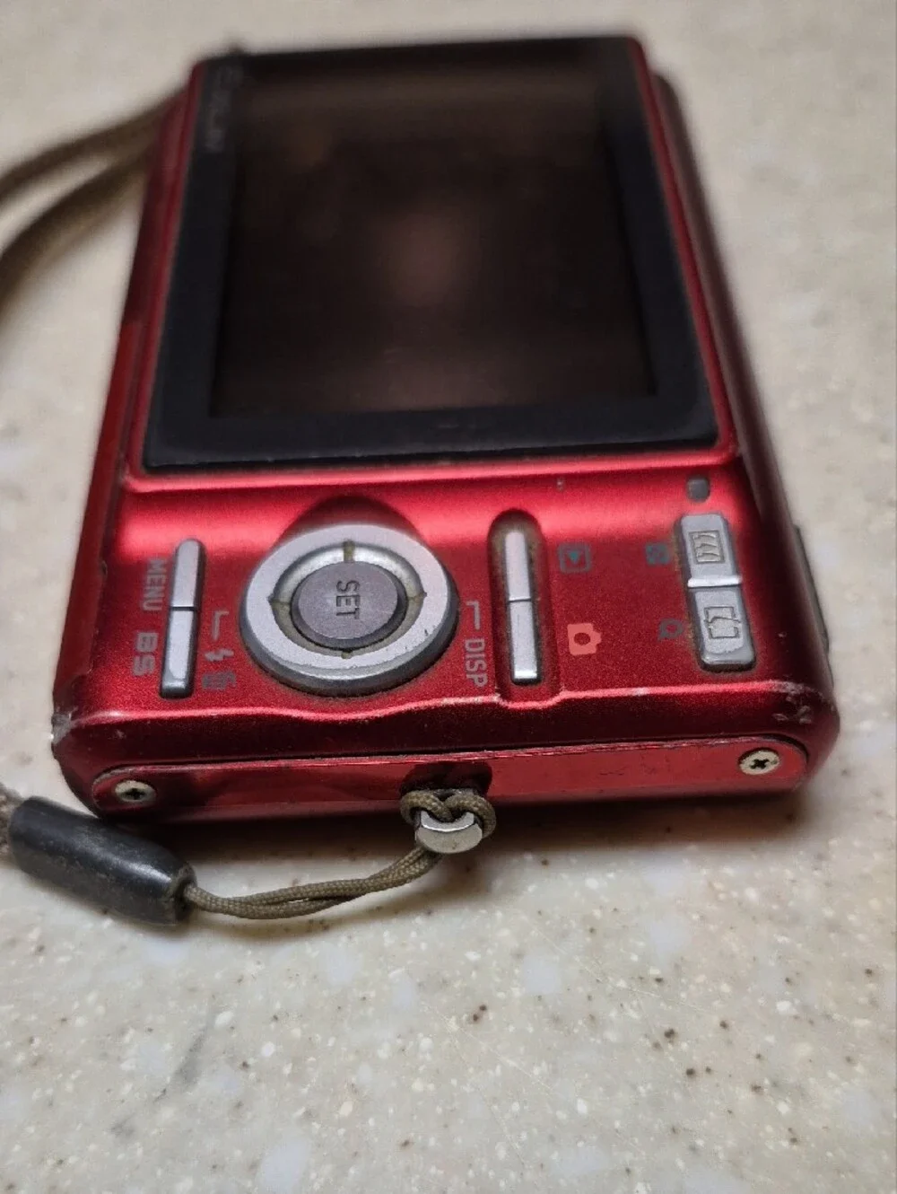 Casio Exilim Red Compact Digital Camera
